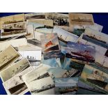 Postcards, Shipping, a collection of approx. 70 Shipping cards, mostly liners inc. SS Arabic, RMS