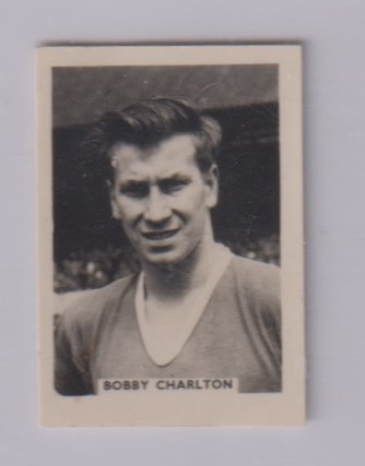 Trade card, Anon (Colinville), Football Internationals - British, type card, Bobby Charlton,