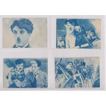 Trade cards, Spain, Amatller, Charlie Chaplin Cards, 'X' size (set, 18 cards) (gd/vg)