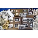 Postcards/photos, a box containing approx. 100 social history postcards inc. Royalty, family