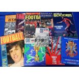 Football, World Cup, selection of items inc. World Cup Final (Line-up page blank, some slight marks)