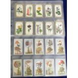 Cigarette cards, two sets, Edwards, Ringer & Bigg, British Trees & Their Uses (25 cards, vg) &