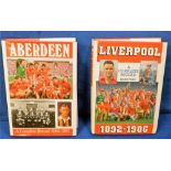 Football books, Breedon 'Liverpool A Complete Record 1892-1986' by Brian Pead & 'Aberdeen A Complete