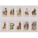 Cigarette cards, Wills (Scissors), Regimental Pets (set, 33 cards) (1 fair, most with some slight