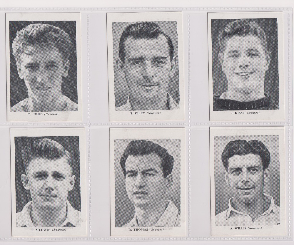 Trade cards, News Chronicle, Footballers, Swansea (set, 12 cards) (vg) - Image 2 of 2