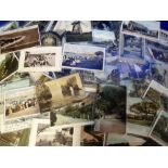 Postcards, a selection of 90 cards of the Isle of Wight, the majority published by Pictorial