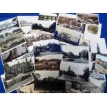 Postcards, a mixed UK topographical selection of approx. 65 cards, with RP's of George St, Luton,