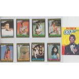 Trade cards, Monty Gum, James Bond 007 (set, 200 cards), plus special album & one wrapper (vg)