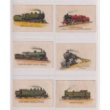 Tobacco silks, African Tobacco Manufacturers (SA), Types of Railway Engine, 'L' size (set, 25 silks)