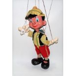 Large Pinocchio Pelham puppet, height 64cm approx.