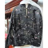 20th Century ladies Chinese silk embroidered reversible jacket