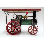Mamod steam tractor model, width 25.5cm