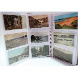 Collection of postcards and greetings cards, including some Cornish topographical.