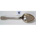 A Maltese silver table spoon by Joseph Le Brun, weight 61.8g approx