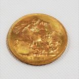 George V 1928 full sovereign