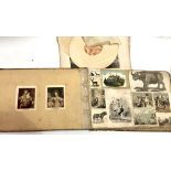 Early 19th Century well-filled scrap album