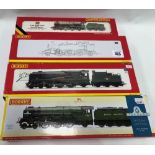 Four modern Hornby OO gauge boxed locomotives, R078, R2609, R2737 & R3070
