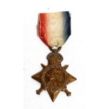 WWI Mons Star awarded to SAPR H. Mallett R.E.
