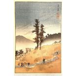 TAKAHASHI HIROAKI (Shotei, 1871-1944) Kambara, from a series of views of the Tokaido