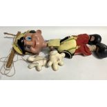 A large Pinocchio Pelham puppet, height 64cm approx.
