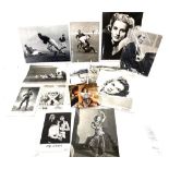 Autographs and photos including a signed photo of Tony Vallon, Ivy League, and Stanley Baxter,