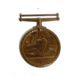 Mercantile Marine medal awarded to Frederick Gordon.