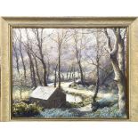 Denys LAW (1907-1981) Spring Time, Lamorna Valley Oil on board Signed 59.5 x 75.5cm ARR