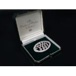 A Harrods Duchess of Windsor Wallis Simpson Collection brooch within original box