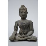 A Thai Buddha in bronze (*) (35cm)