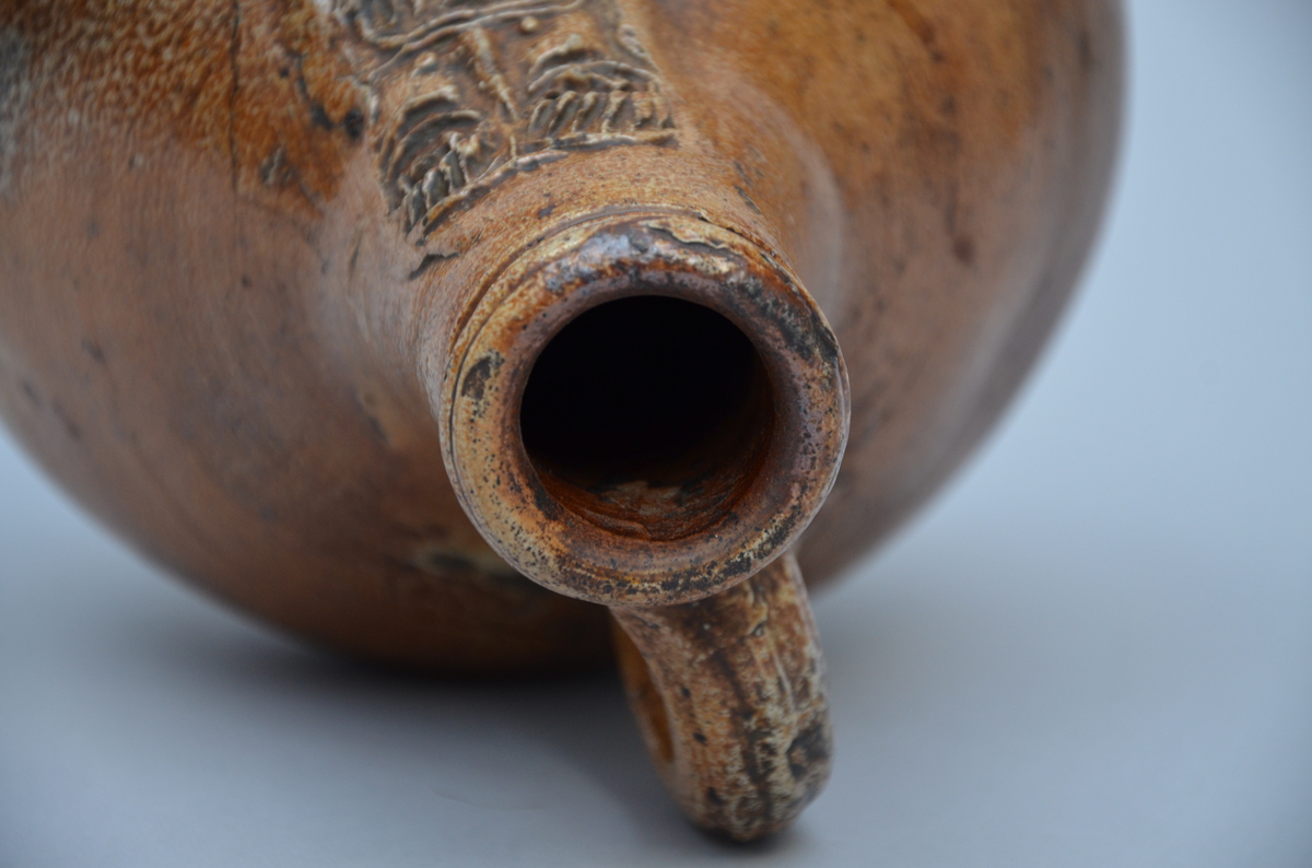 A 'baardman' jug, Rhineland 16th/17th century (*) (26cm) - Image 5 of 5