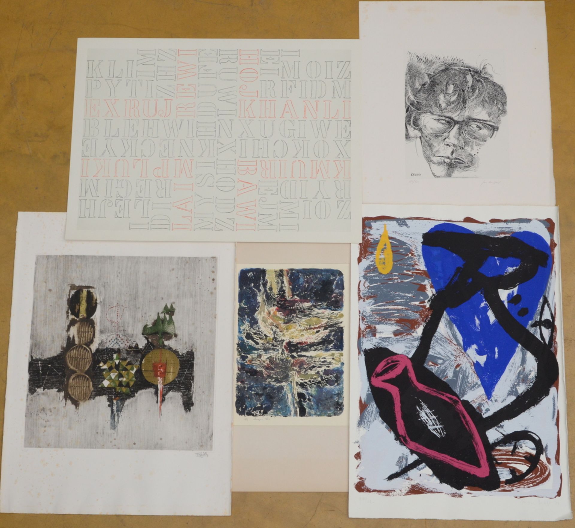 Lot: large selection of prints by De Mey, Burssens Huysman, Maet, Vandenberg, Wittewrongel, - Bild 2 aus 3