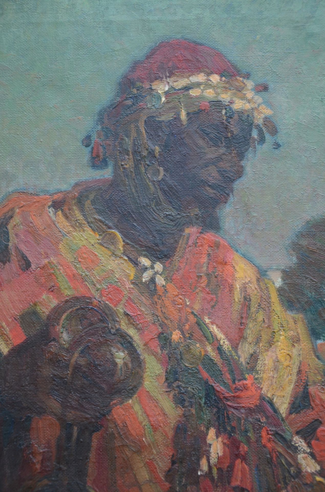 Jozef Posenaer: painting (o/c) 'Tanger 1903' (86x116cm) - Bild 4 aus 6