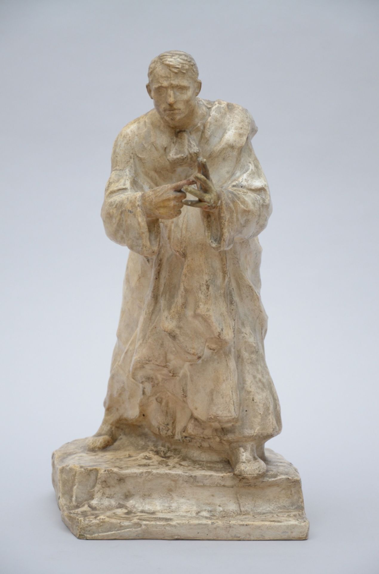 Leo Sarteel: statue (plaster) 'orator' (*) (53cm)