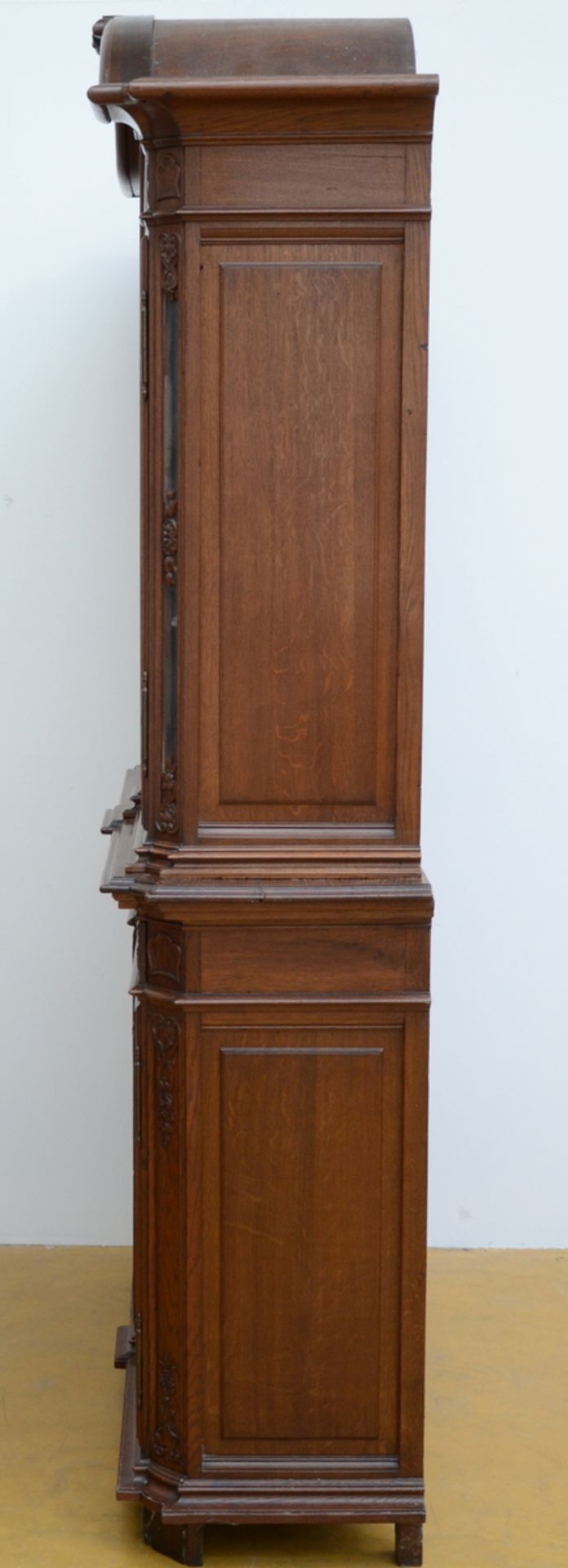 A LiËge display cabinet in oak, 19th - 20th century (98x127x220cm) - Bild 2 aus 3