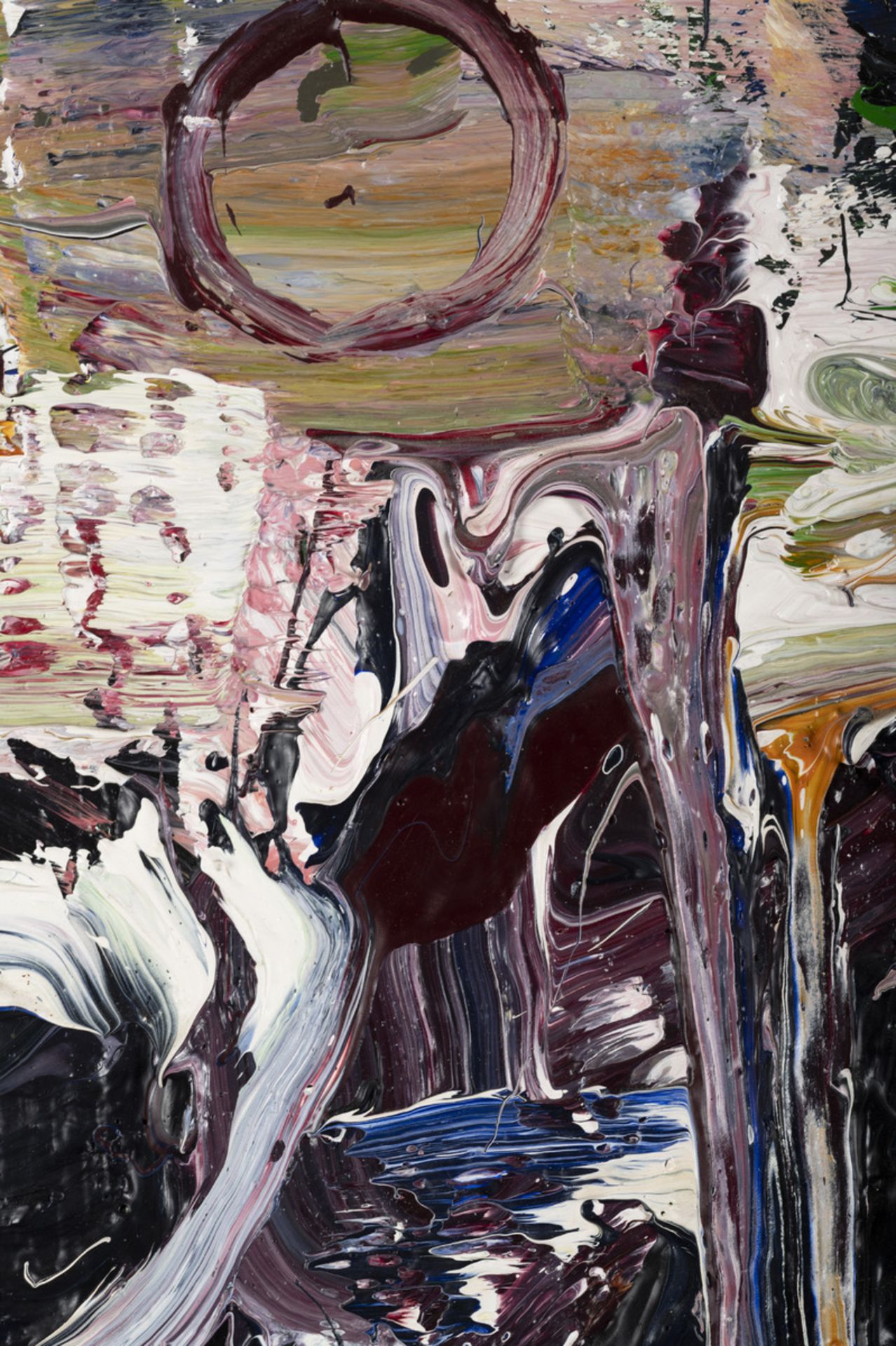 Philippe Vandenberg (1987): painting (o/c) 'untitled' (provenance Veranneman) (100x80cm) - Image 4 of 6
