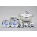 A collection of 18th century Tournai porcelain, 8 pieces (*)