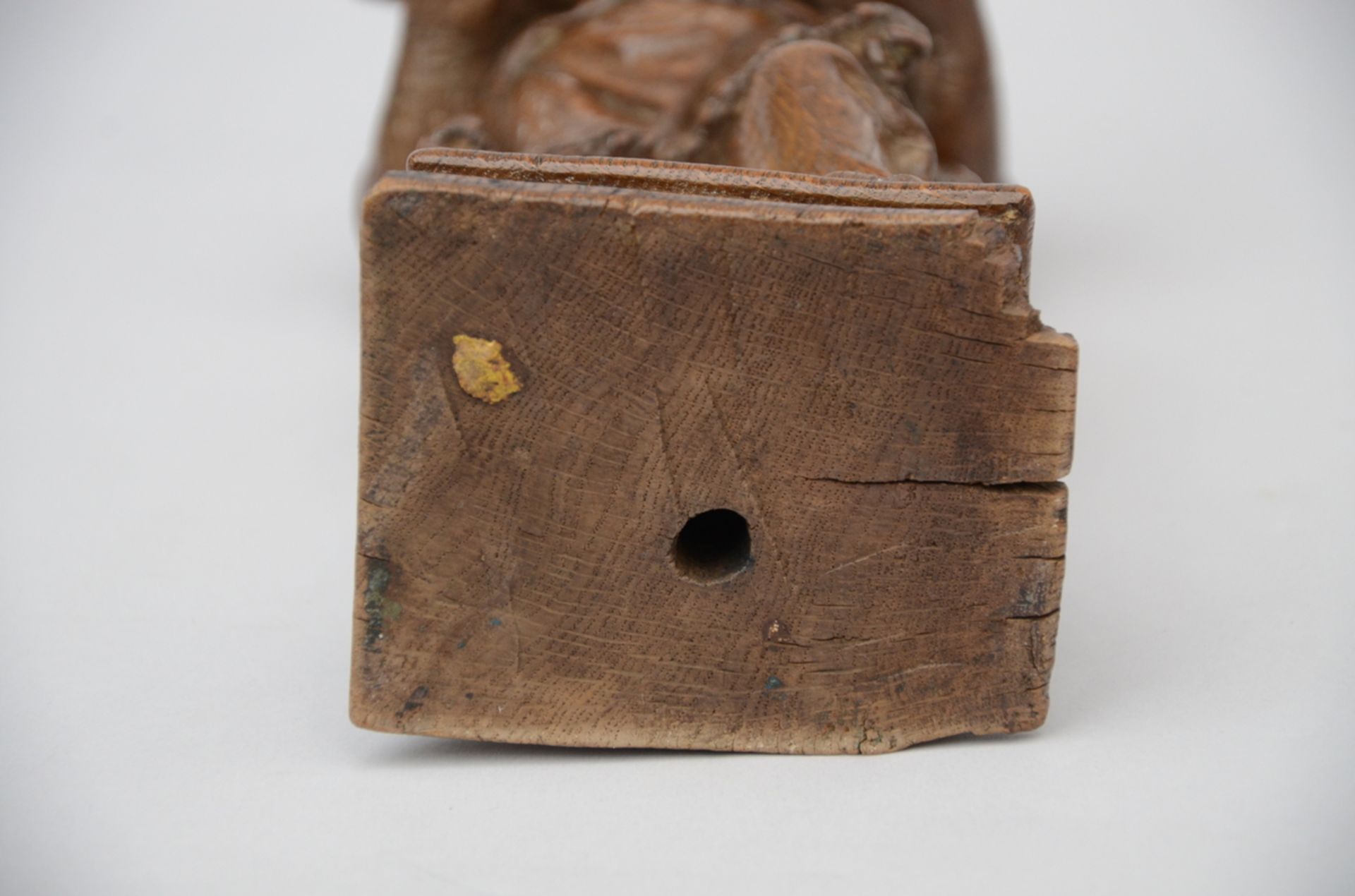 An oak reliquary holder 'angel' (35cm) - Bild 4 aus 4