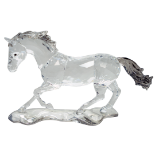 A Swarovski horse "Esperanza" by Anton Hirzinger, it is made of Crystal Satin (tail) and Crystal