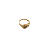 A Lady's Constantinople gold ring. Approx: 3 gr.