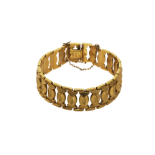 A Constantinople handmade gold bracelet with stamps. Approx: 28 gr