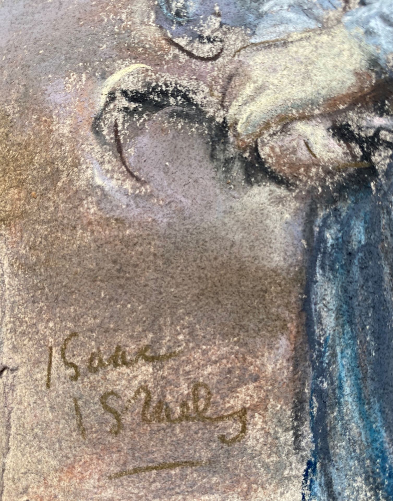 Isaac Lazarus ISRAELS (1865-1934) - Portrait d’élégante - Pastel sur papier, [...] - Bild 2 aus 2