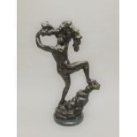 Emile Antoine BOURDELLE (1861-1929) - Bacchante aux raisins, ventre non lisse, dite [...]