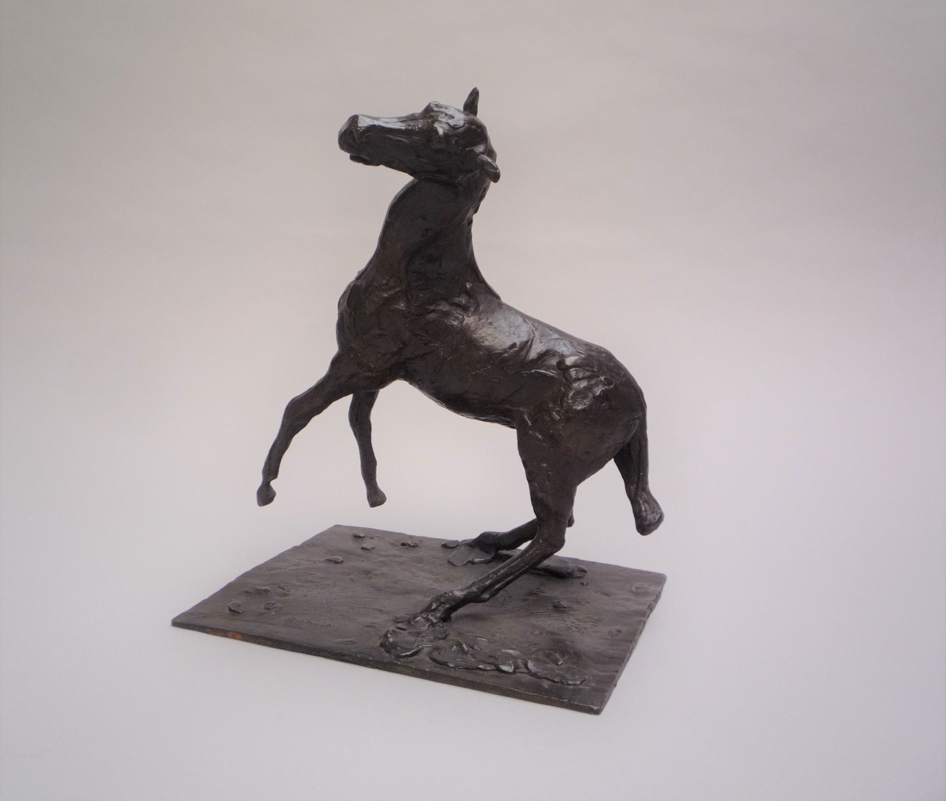 Edgar DEGAS (1834-1917), D'Après - Cheval se cabrant, modèle circa 1880-1890 - [...]