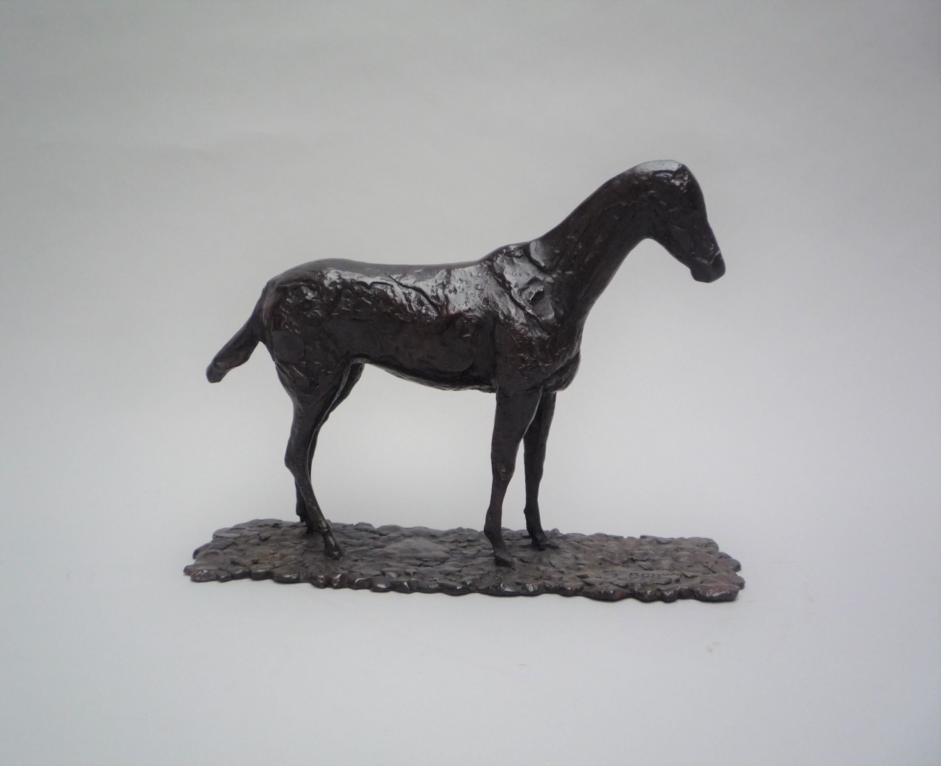 Edgar DEGAS (1834-1917), D'Après - Etude de cheval - Bronze à patine brune [...] - Bild 2 aus 4