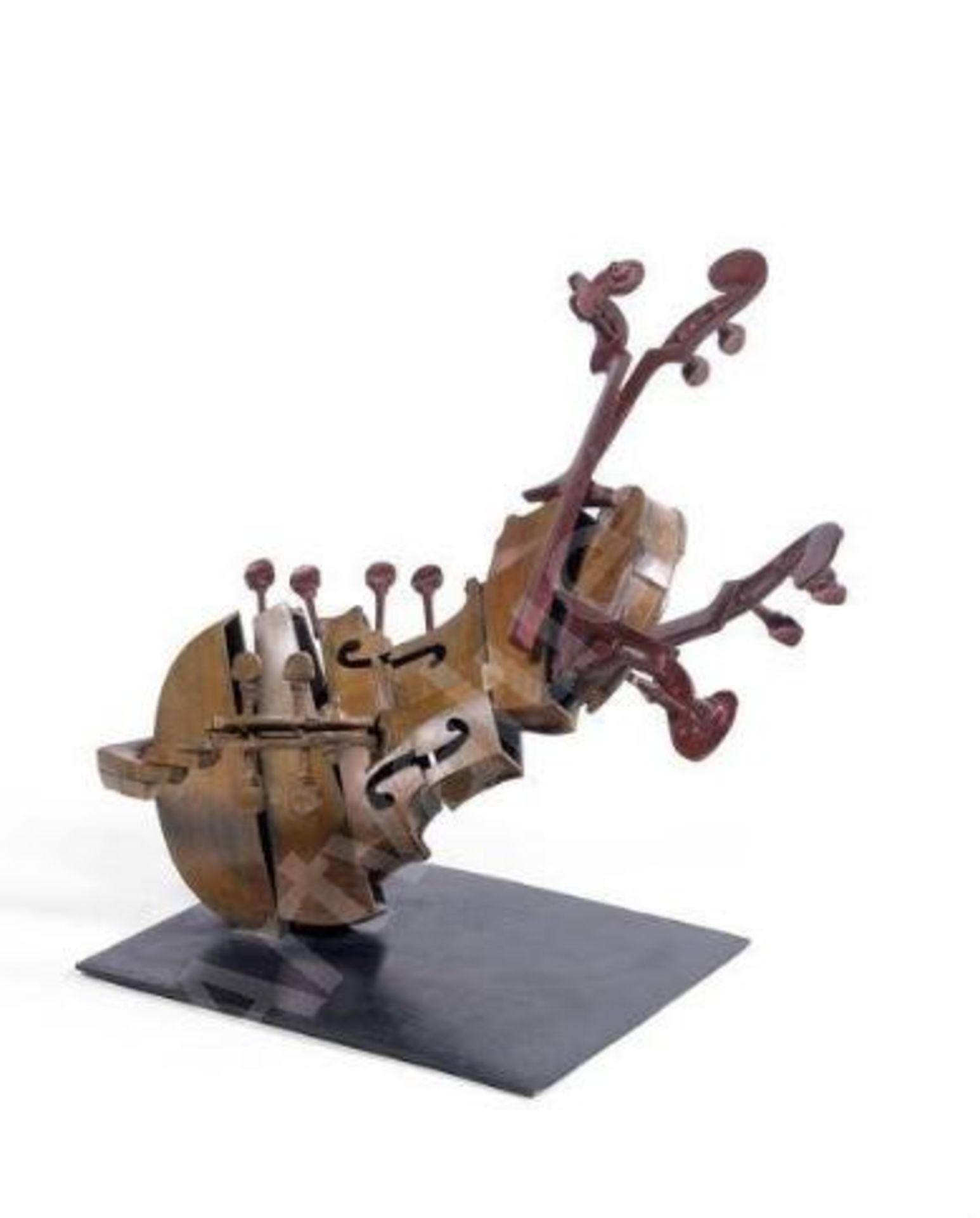 ARMAN (1928 - 2005) - Violon découpé - Bronze édité à 8 ex , signé et [...]