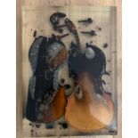 ARMAN (1928-2005) - Sans titre, 1971 - Accumulation de violons découpés et [...]