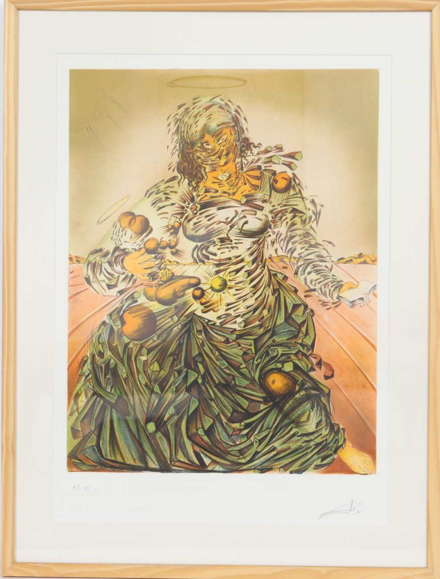 "Triumphant Madonna" Salvador Dali (1904-1989)Artiste peintre espagnol, l'un des principaux