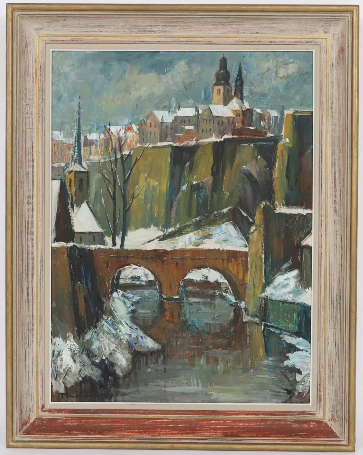 Jean-Pierre Thilmany (1904-1996)Artiste peintre luxembourgeois, membre du CALHuile sur isorel