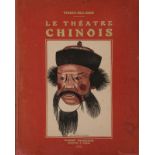 TCHOU-KIA-KIEN, Le théâtre chinois, Pékin, Albert Nachbaur 1927, in-4, (4)-21-(2) [...]