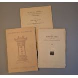 Lot de 3 publications universitaires de Pékin: Catholic University of Peking, [...]